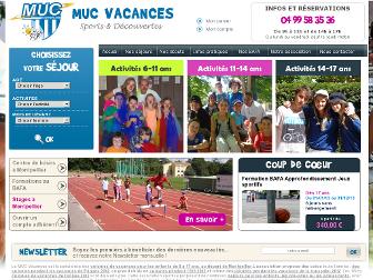 muc-vacances.com website preview