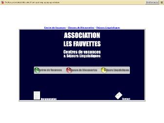 les-fauvettes.asso.fr website preview