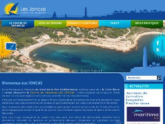lesjoncas.com website preview