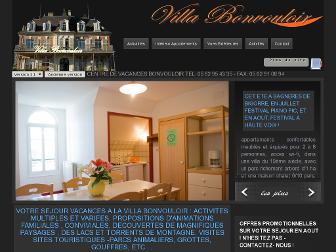 villa-bonvouloir.com website preview