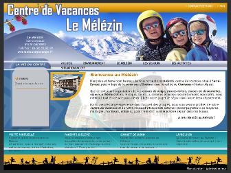 le-melezin.com website preview
