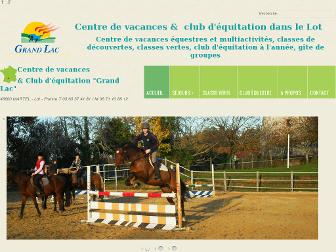 grandlac.fr website preview