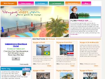 voyagidees.com website preview