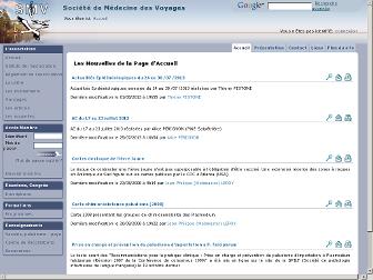 medecine-voyages.fr website preview