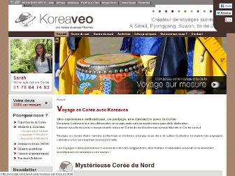 koreaveo.com website preview