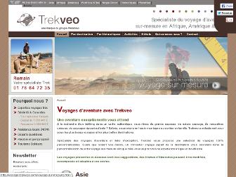 trekveo.com website preview