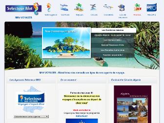 mnv-voyages.com website preview