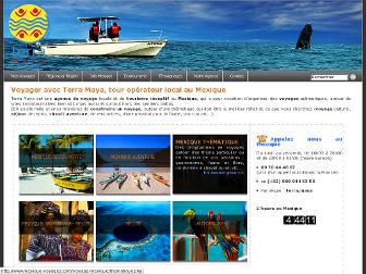 mexique-voyages.com website preview