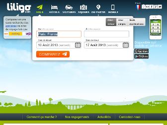 liligo.fr website preview