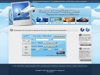 comparateur-voyages.net website preview