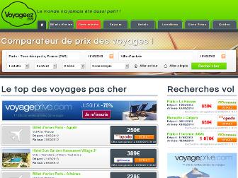 voyageez.com website preview