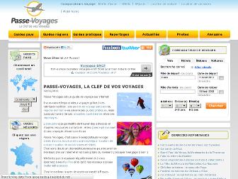 passe-voyages.net website preview