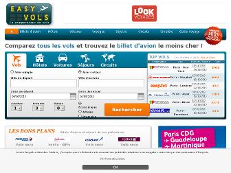 easyvols.fr website preview