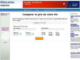 billet-avion-express.com website preview