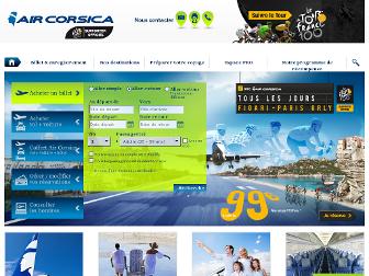 aircorsica.com website preview