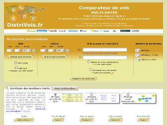 distrivols.fr website preview