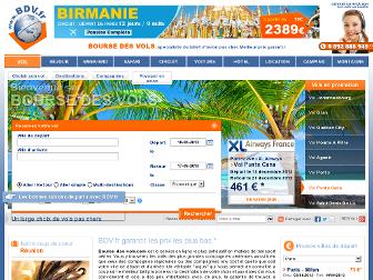 bourse-des-vols.com website preview