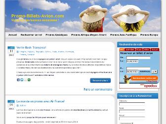 promo-billets-avion.com website preview