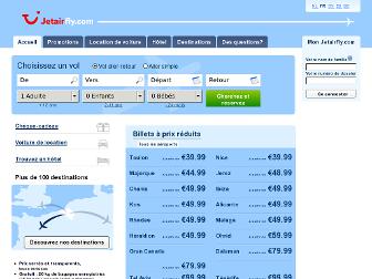 jetairfly.com website preview