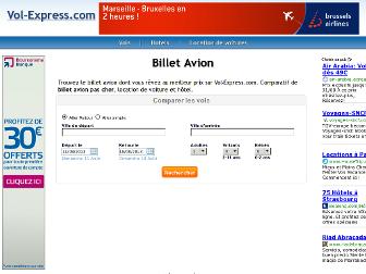 vol-express.com website preview