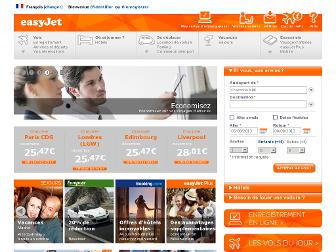 easyjet.com website preview