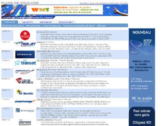 plans-de-vols.net website preview