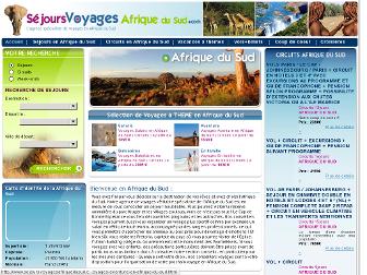 sejoursvoyagesafriquedusud.com website preview