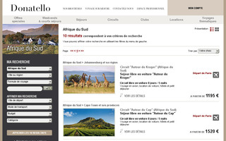 afrique-du-sud.donatello.fr website preview