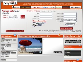 univers-voyages.com website preview
