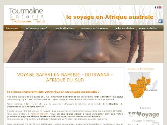 tourmalinesafaris.com website preview