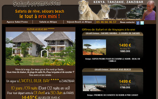 safari-promo.com website preview