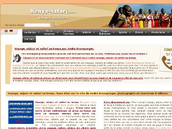 kenya-safari.com website preview
