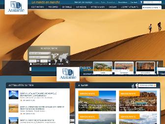 atalante.fr website preview