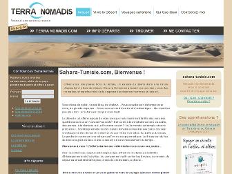 sahara-tunisie.com website preview