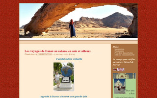 danae.unblog.fr website preview