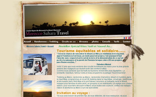 morocco-sahara-travel.com website preview