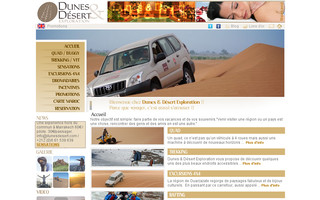 dunesdesert.com website preview