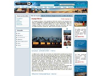 maroc.rootstravel.com website preview