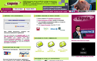 capvie.com website preview