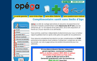 opega.fr website preview