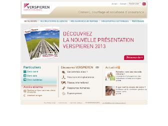 verspieren.com website preview