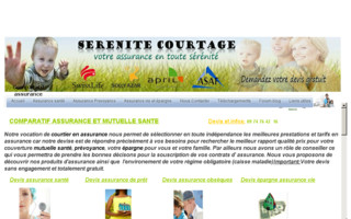 serenite-assurance.fr website preview