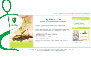 agsante.com website preview