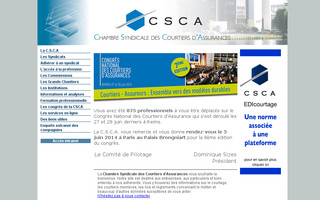 csca.fr website preview