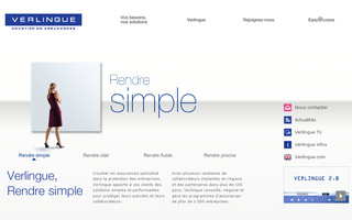 verlingue.fr website preview