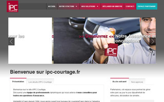 ipc-courtage.fr website preview