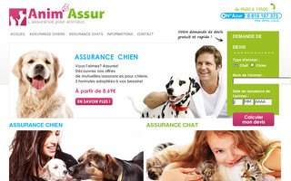 anim-assur.fr website preview