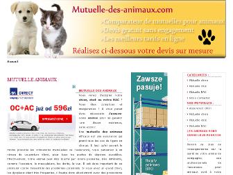 mutuelle-des-animaux.com website preview