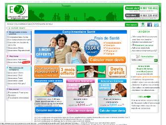 eca-assurances.com website preview
