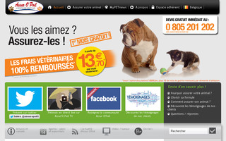assurance-chiens-chats.fr website preview